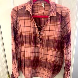 Mudd flannel top